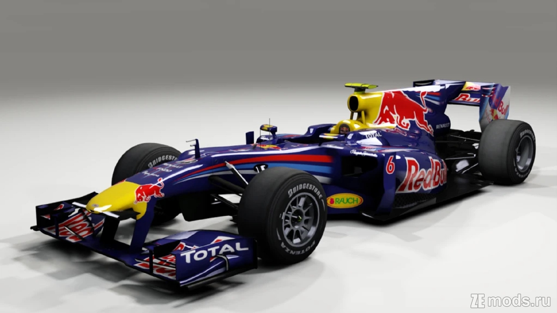 Мод Red Bull RB6 (1.1) для Assetto Corsa