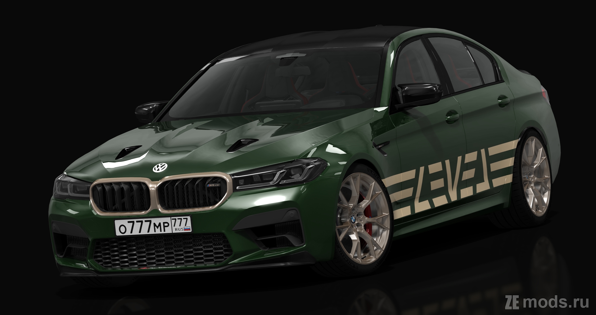 BMW M5 F90 CS LEVEL для Assetto Corsa