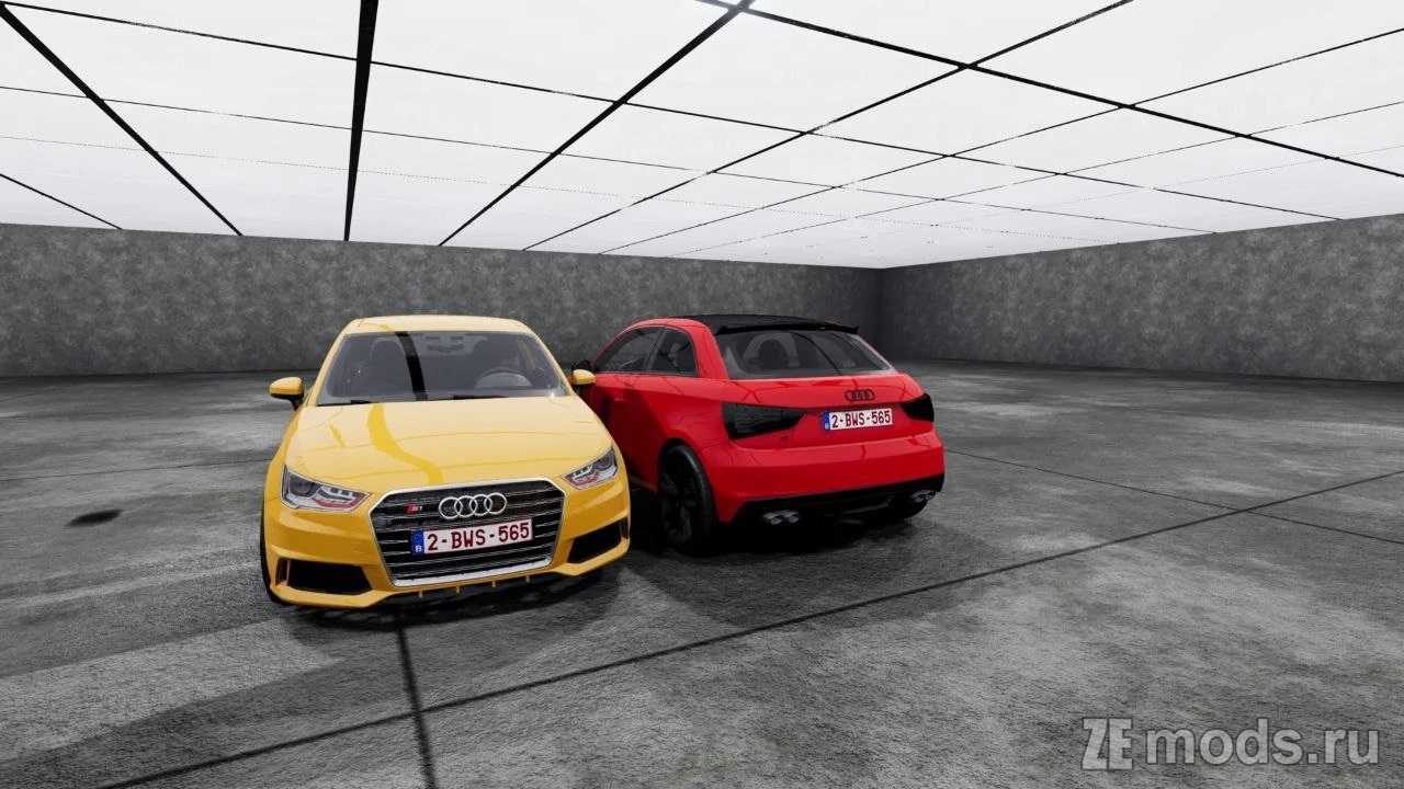 Мод Audi S1 (1.0) для BeamNG.drive