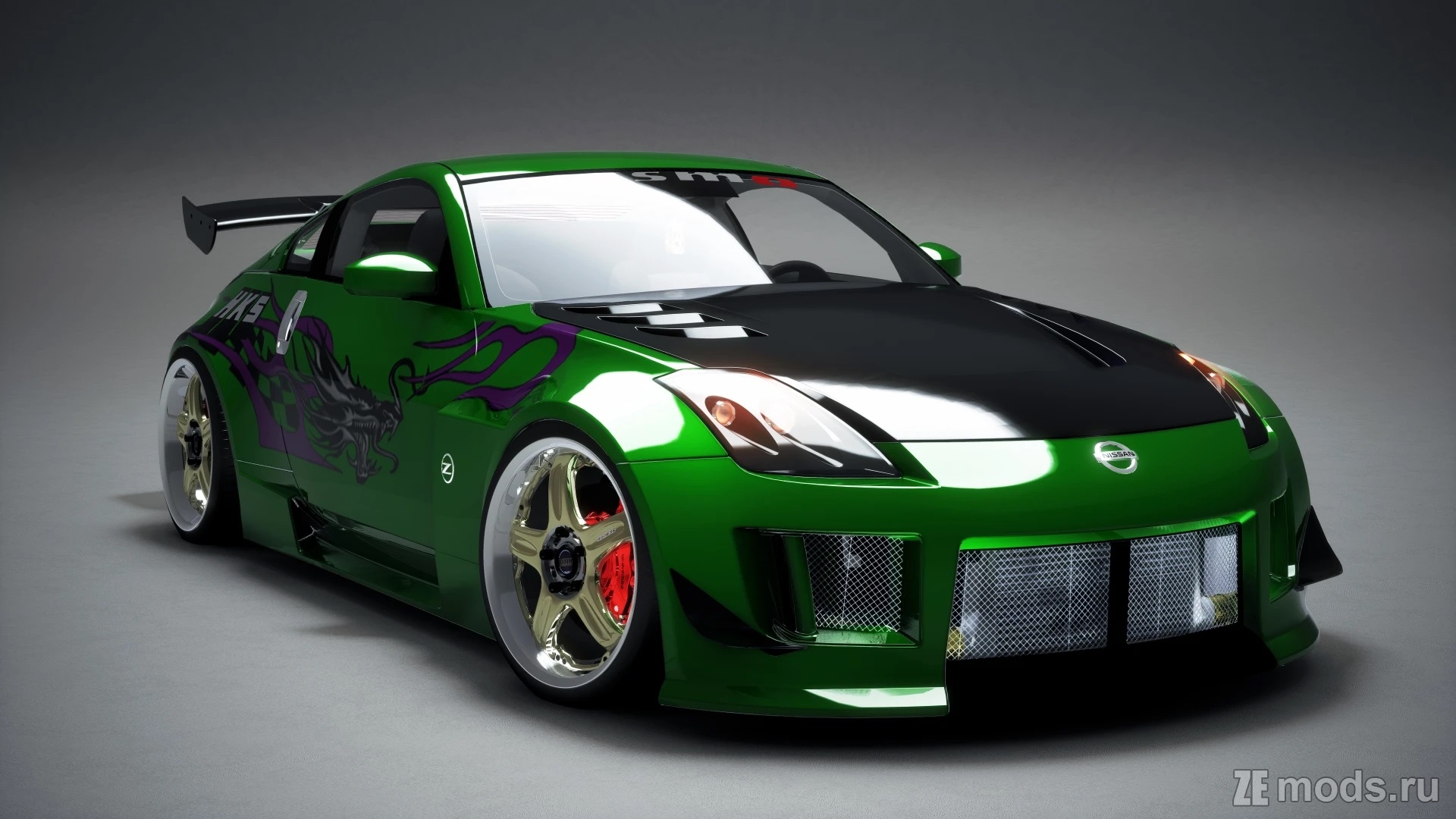 Мод Nissan 350Z Rachels (1.0) для Assetto Corsa