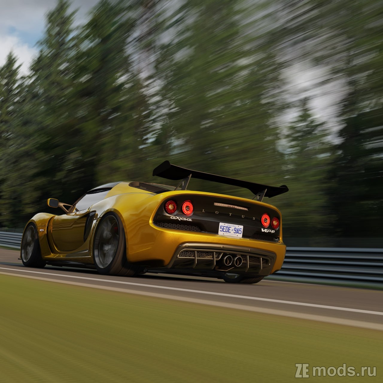 Lotus Exige V6 CUP NORDS для Assetto Corsa