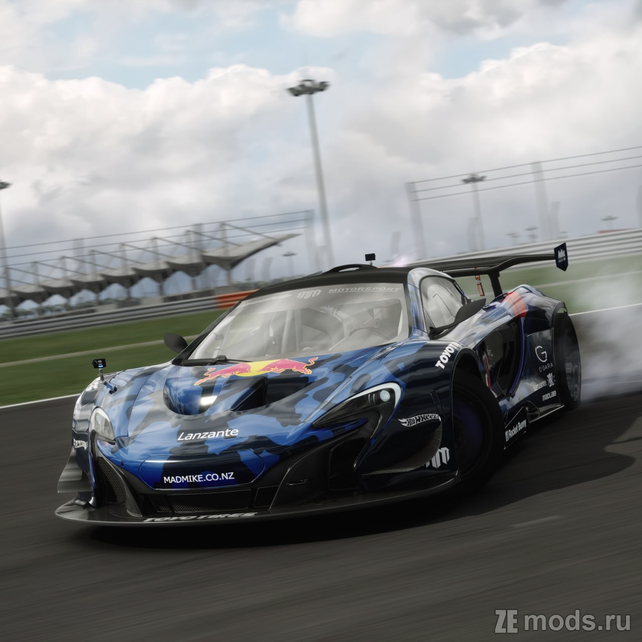 McLaren 650s GT3 MadMike Rotary Drift для Assetto Corsa