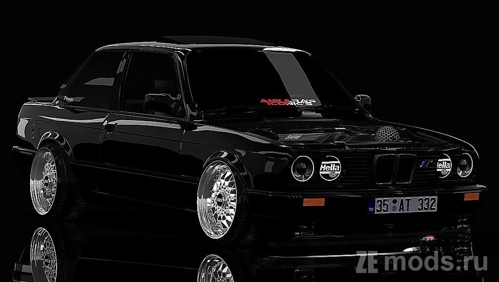 Мод BMW 332i E30 (M52B32) (1.0) для Assetto Corsa