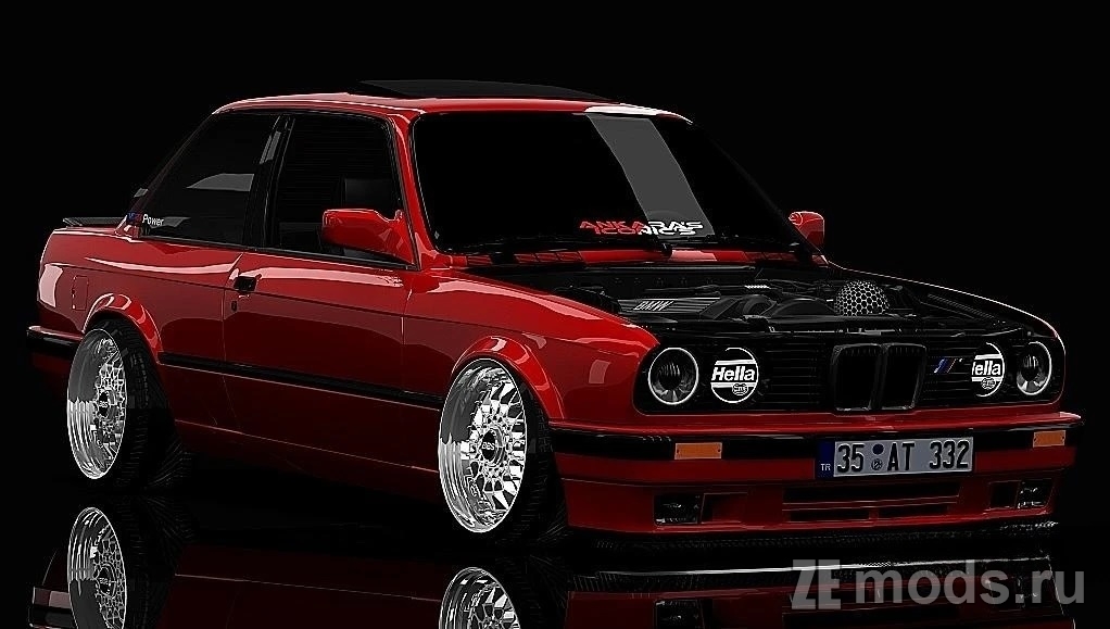 BMW 332i E30 (M52B32) (1.0) для Assetto Corsa