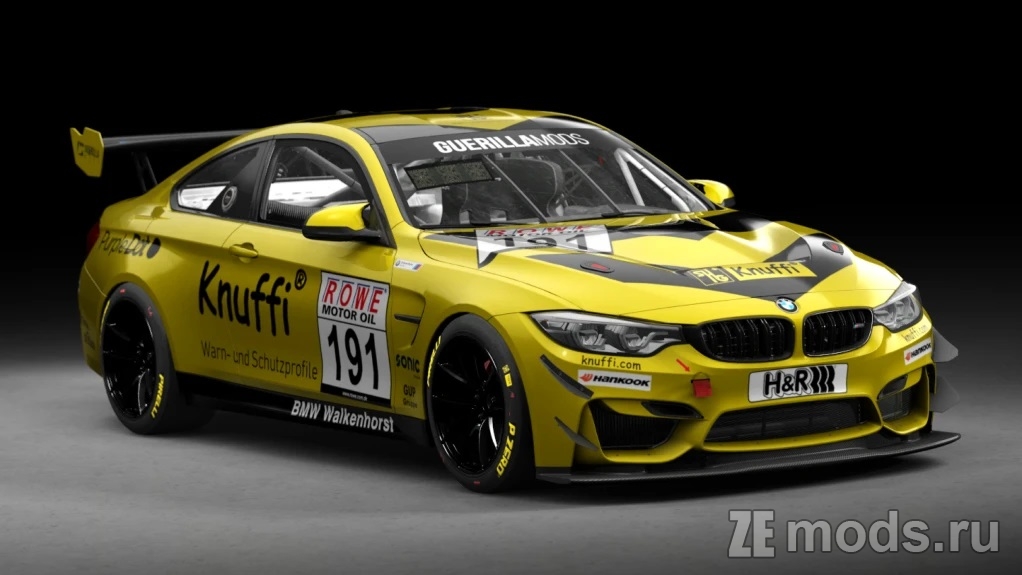 Мод BMW M4 GT4 (0.83) для Assetto Corsa