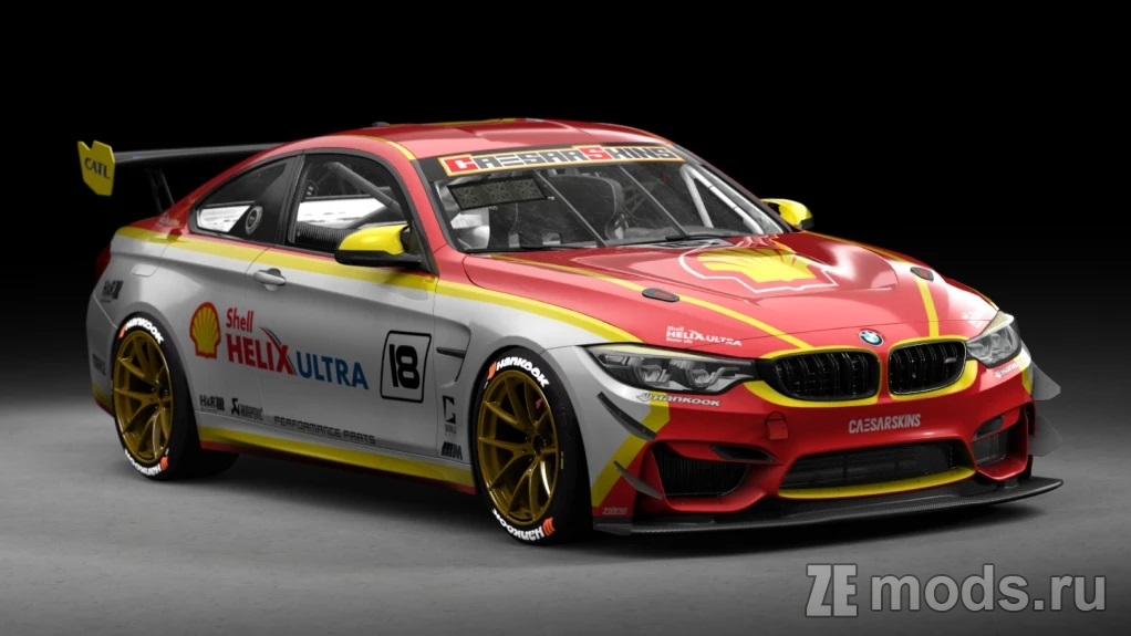 Мод BMW M4 GT4 (0.83) для Assetto Corsa