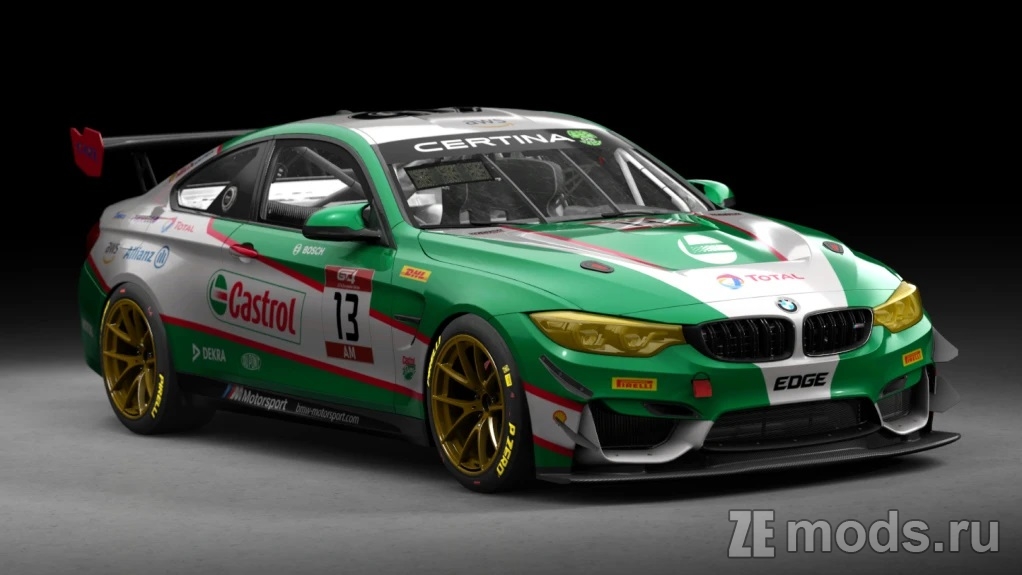 Мод BMW M4 GT4 (0.83) для Assetto Corsa