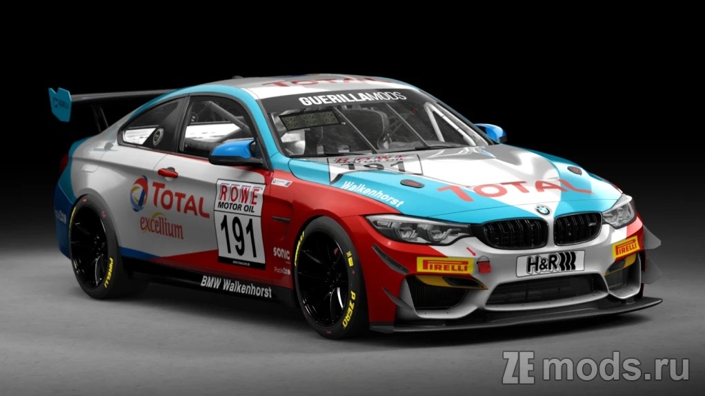 BMW M4 GT4 (0.83) для Assetto Corsa