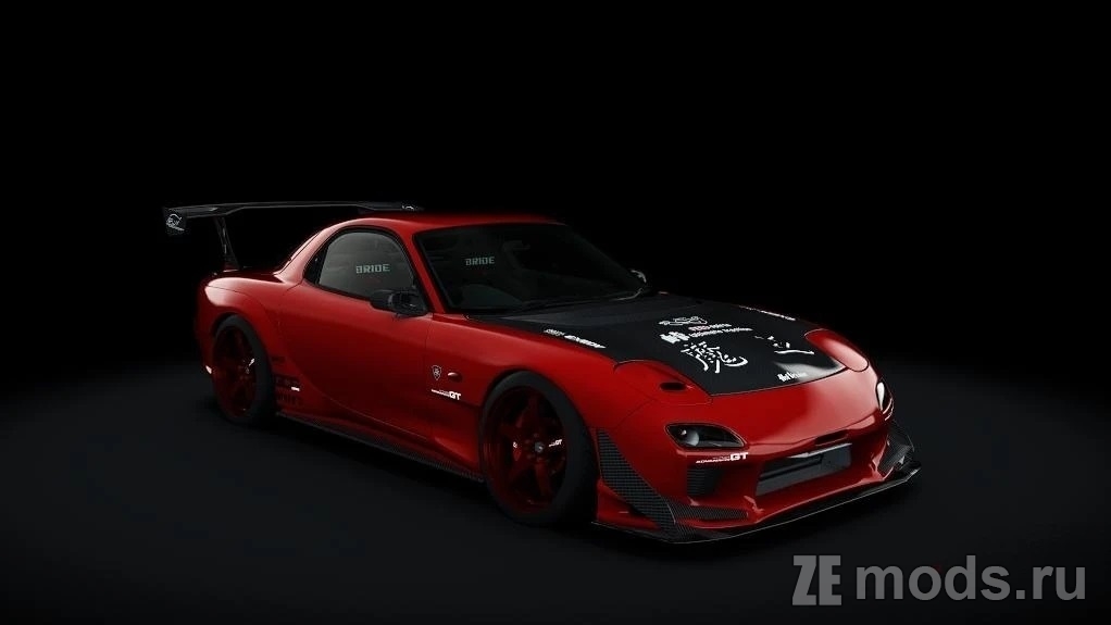 Мод Mazda RX-7 Fujita Engineering’s ‘Demon King’ (2.5) для Assetto Corsa