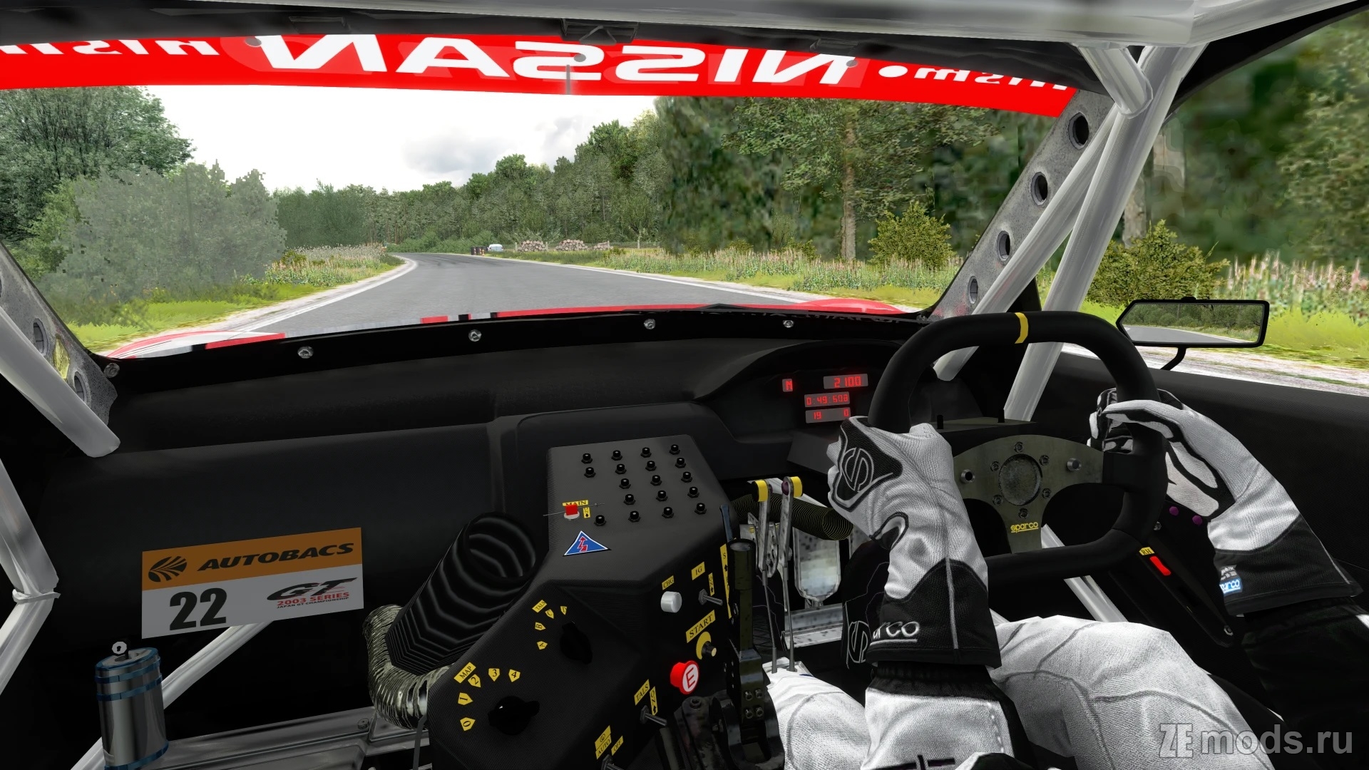 Мод Nissan Skyline GTR R34 nismo GT500 (1.1) для Assetto Corsa