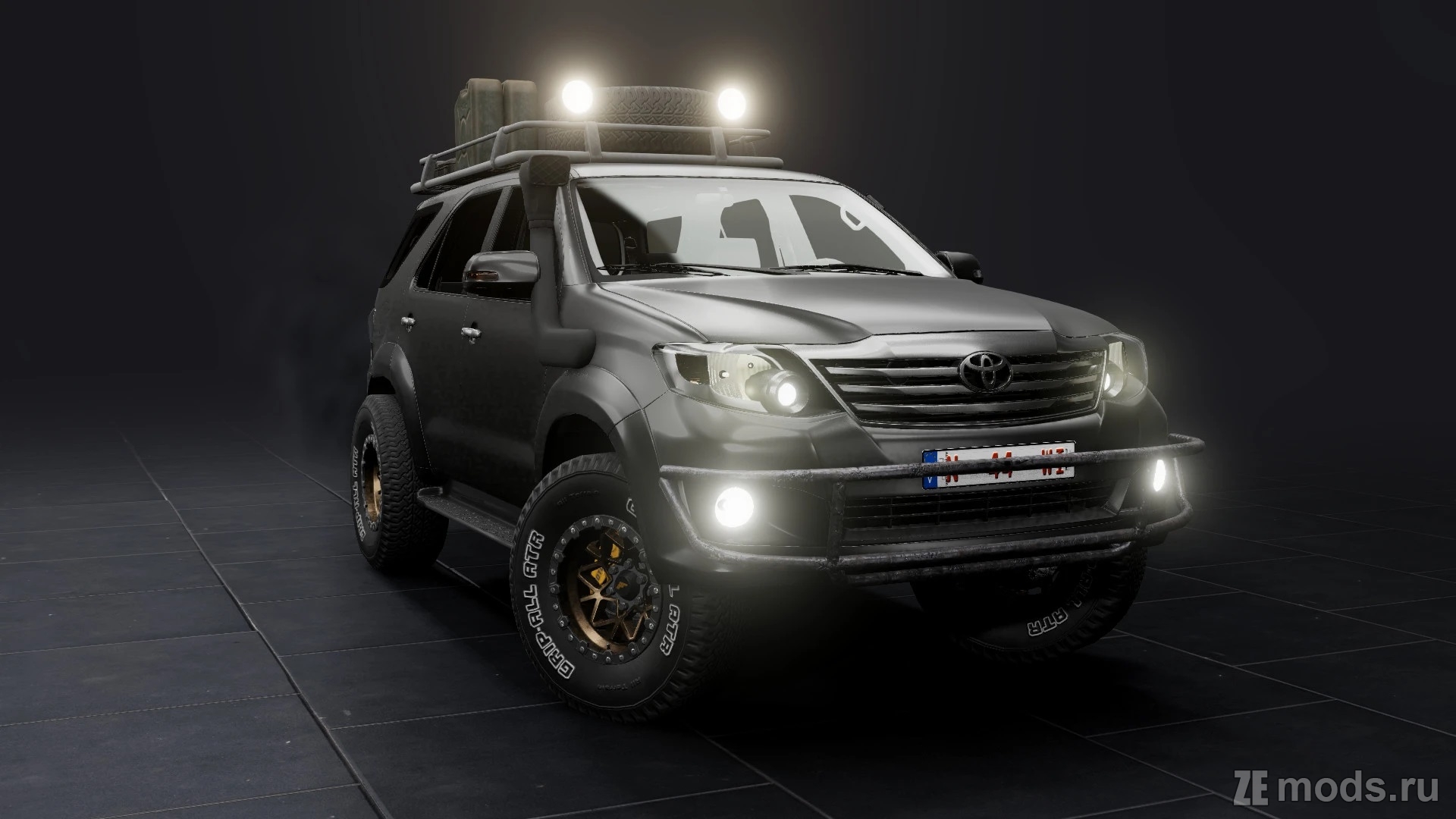 Мод 2012 Toyota Fortuner AN60 (1.1) для BeamNG.drive