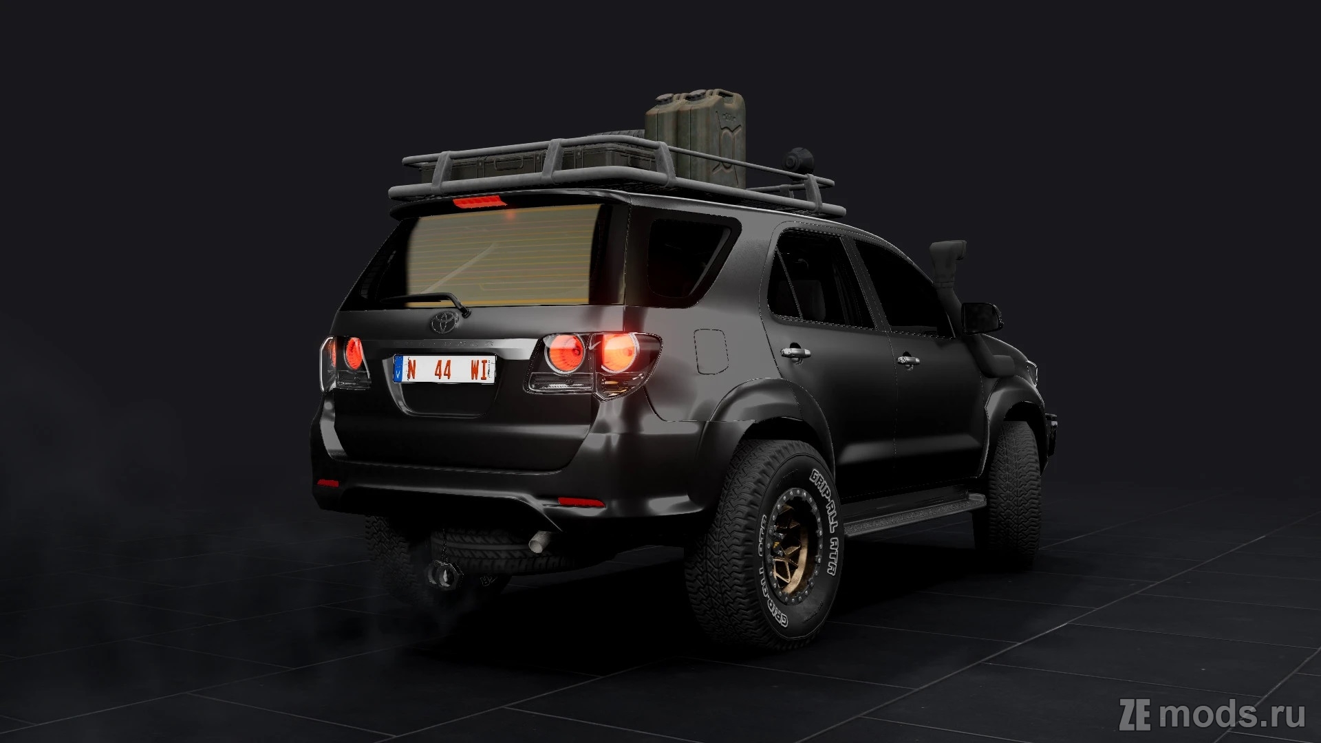 Мод 2012 Toyota Fortuner AN60 (1.1) для BeamNG.drive