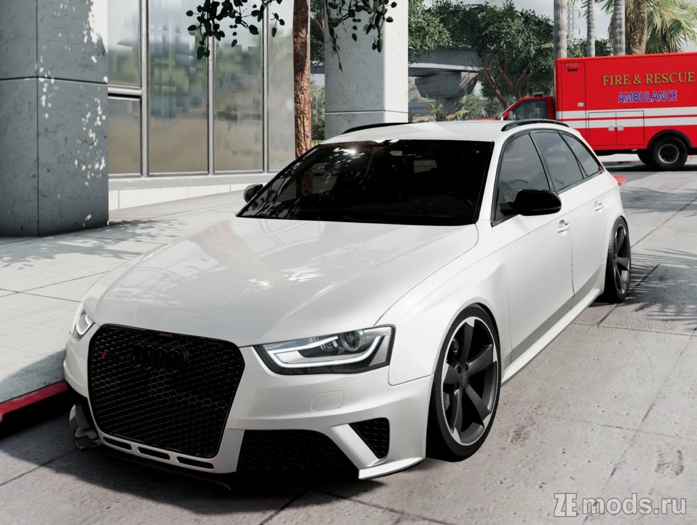 Audi RS4 Avant для BeamNG.drive