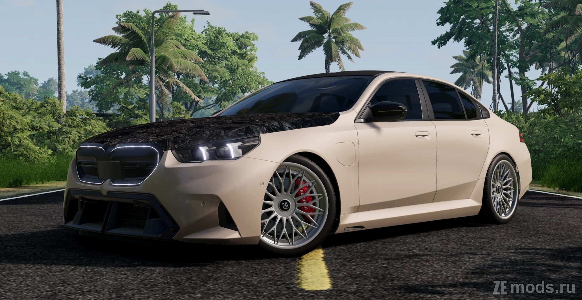 BMW 5 Series G90 Package (2.0) для BeamNG.drive