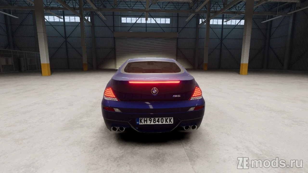 Мод BMW M6 V10 (1.0) для BeamNG.drive