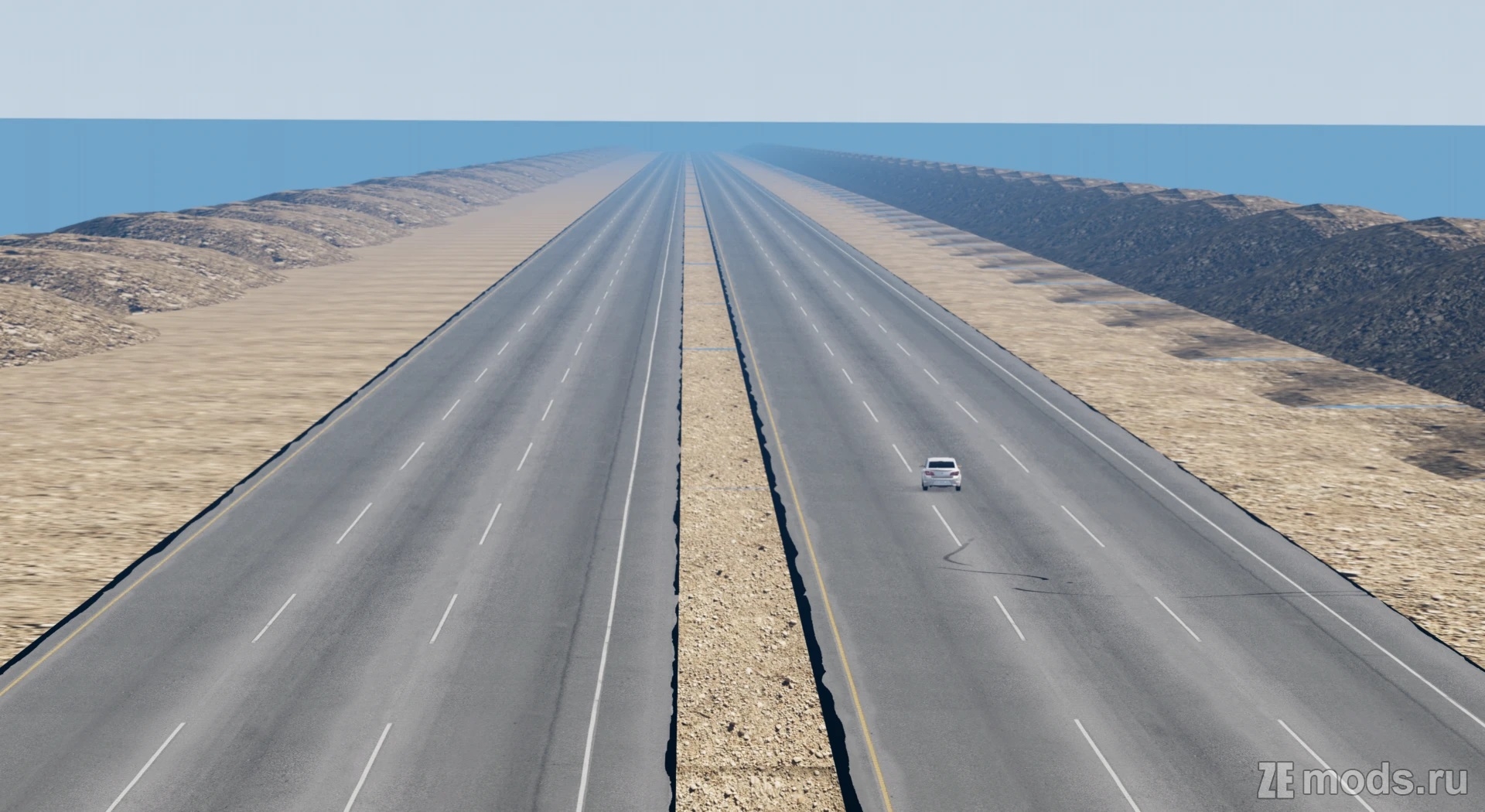 Карта "M7 Highway" для BeamNG.drive