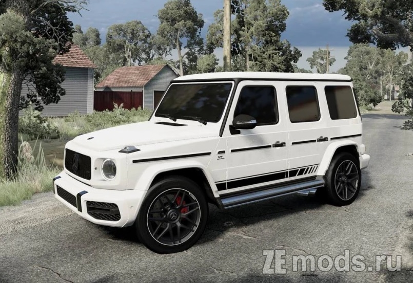 Мод Mercedes Benz G63 AMG (2.0) для BeamNG.drive