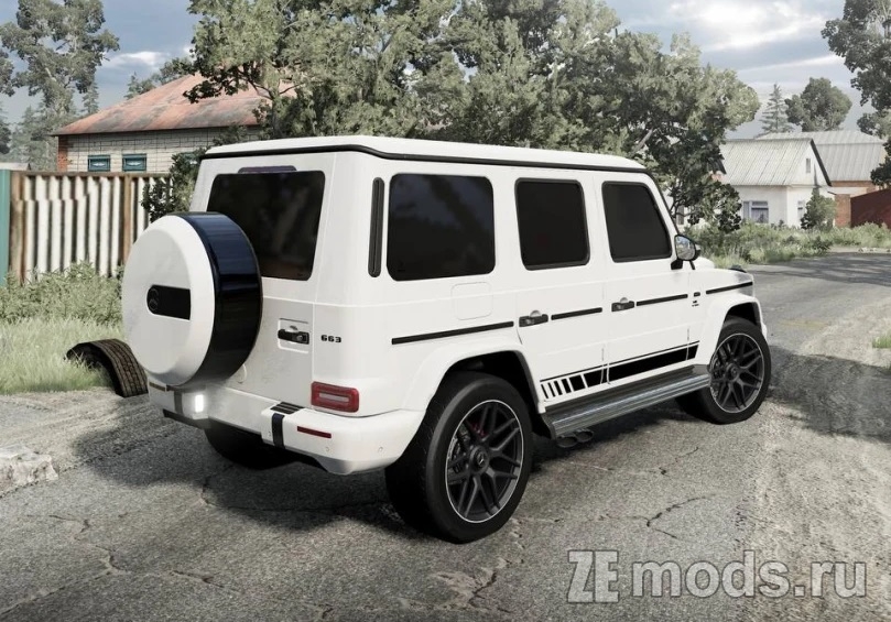 Мод Mercedes Benz G63 AMG (2.0) для BeamNG.drive