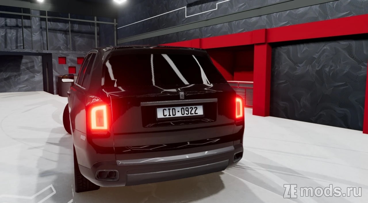 Мод Rolls Royce Cullinan (2.0) для BeamNG.drive