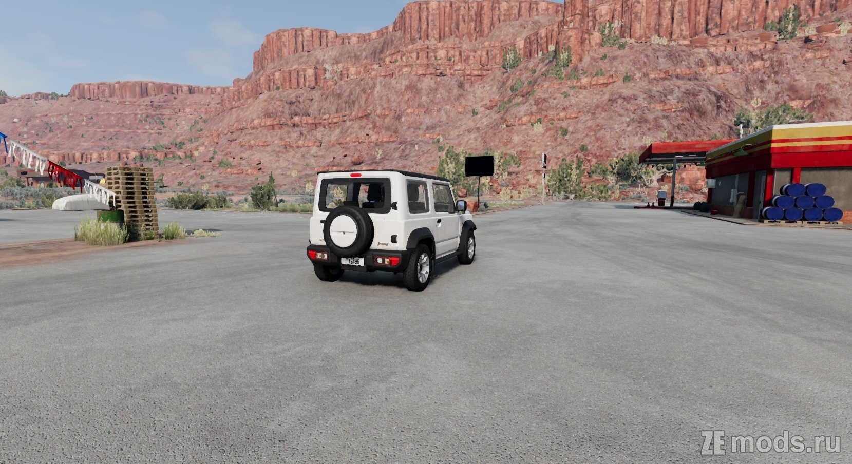 Мод Suzuki Jimny (JB74) (1.1) для BeamNG.drive