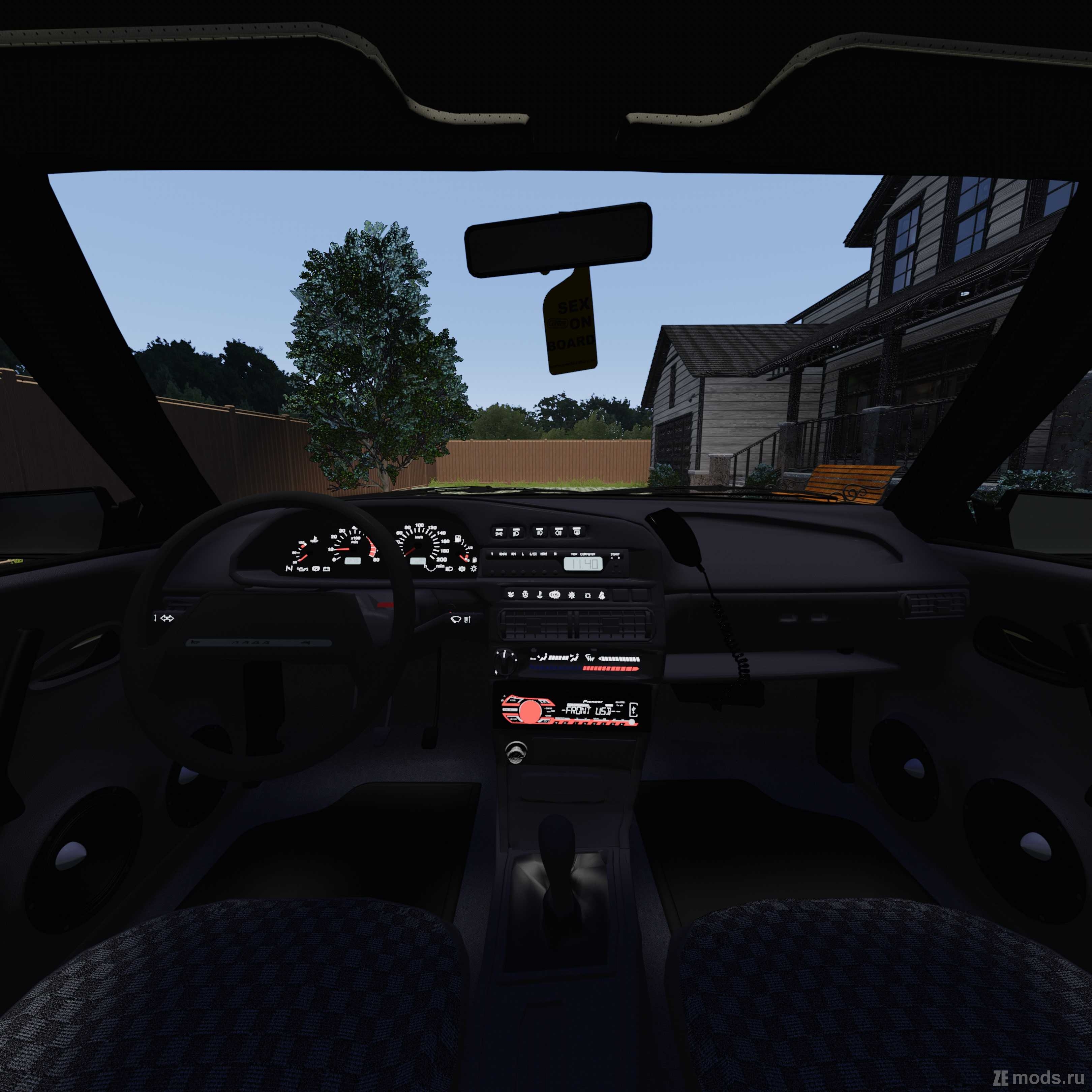 Мод ВАЗ 2114 битая by Axss1 для Assetto Corsa