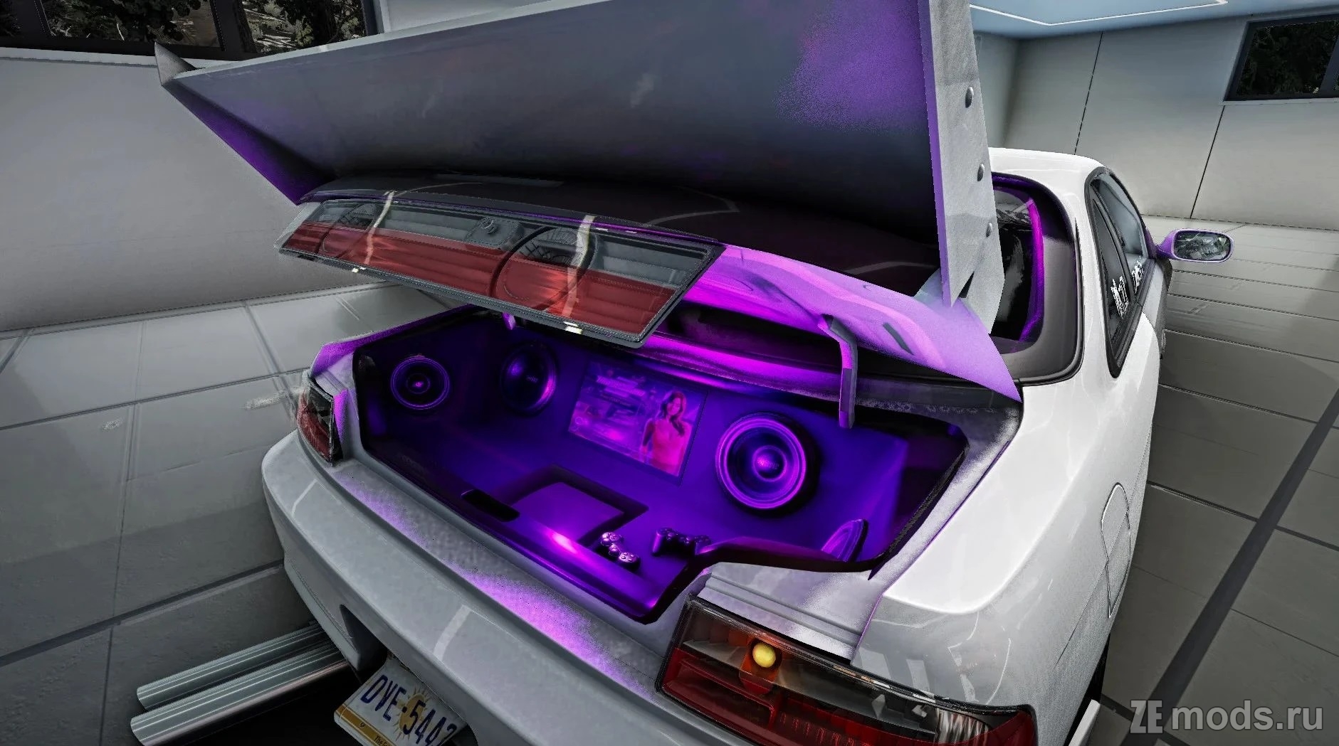 Мод Nissan S14 (with Tuning & Accessories) для BeamNG.drive