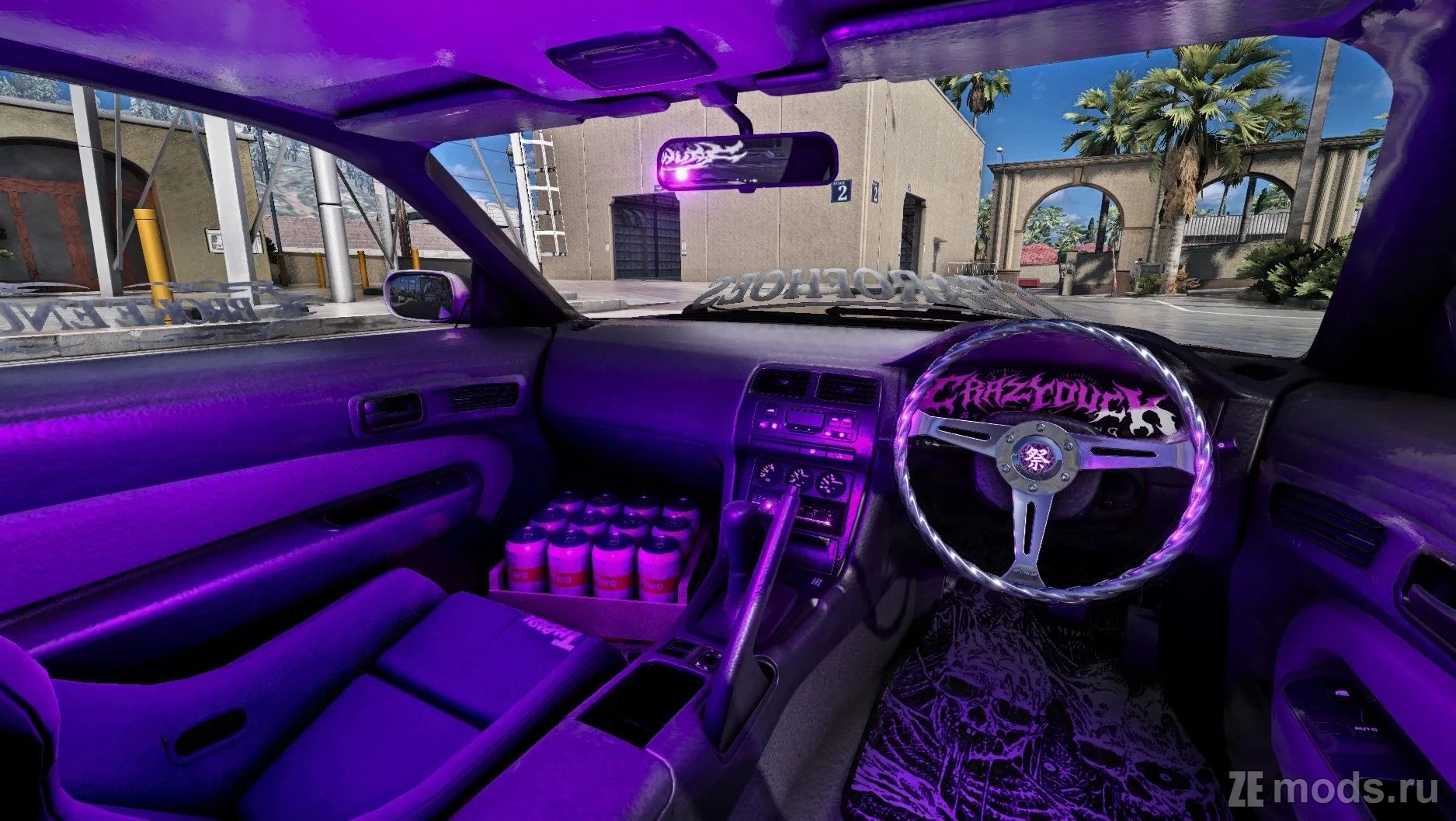 Мод Nissan S14 (with Tuning & Accessories) для BeamNG.drive