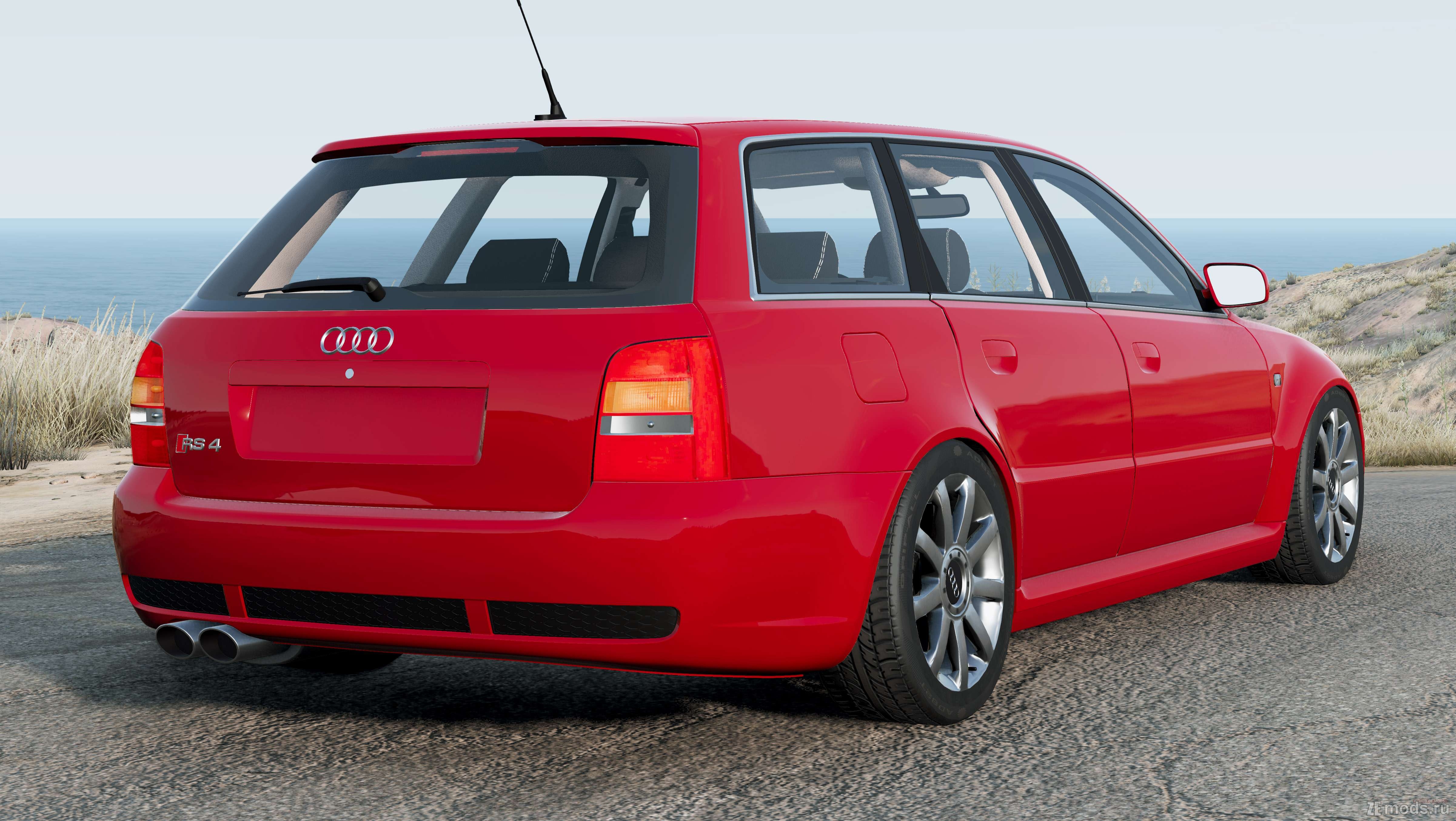 Мод Audi RS 4 Avant (1.0) для BeamNG.drive (0.34.x)