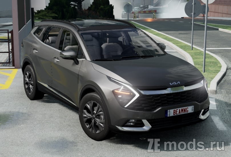 Мод Kia Sportage 2022 (3.0) для BeamNG.drive (0.34.x)