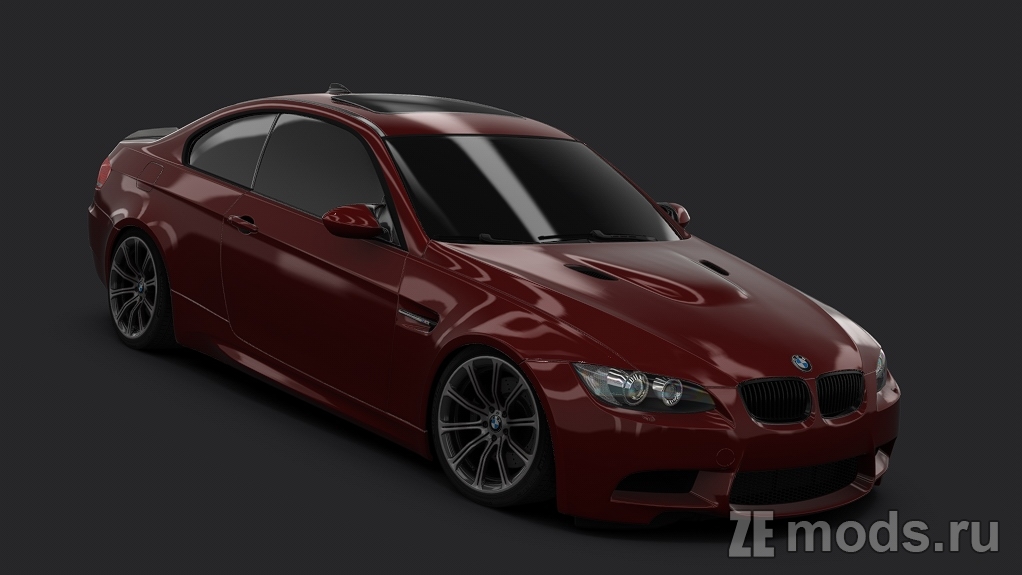 BMW M3 E92 amgeshnik.mobil для Assetto Corsa