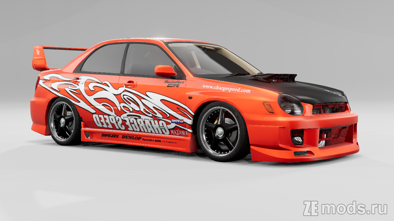 Subaru Impreza (GD BUGEYE) (1.0) для BeamNG.drive (0.35.x)  
