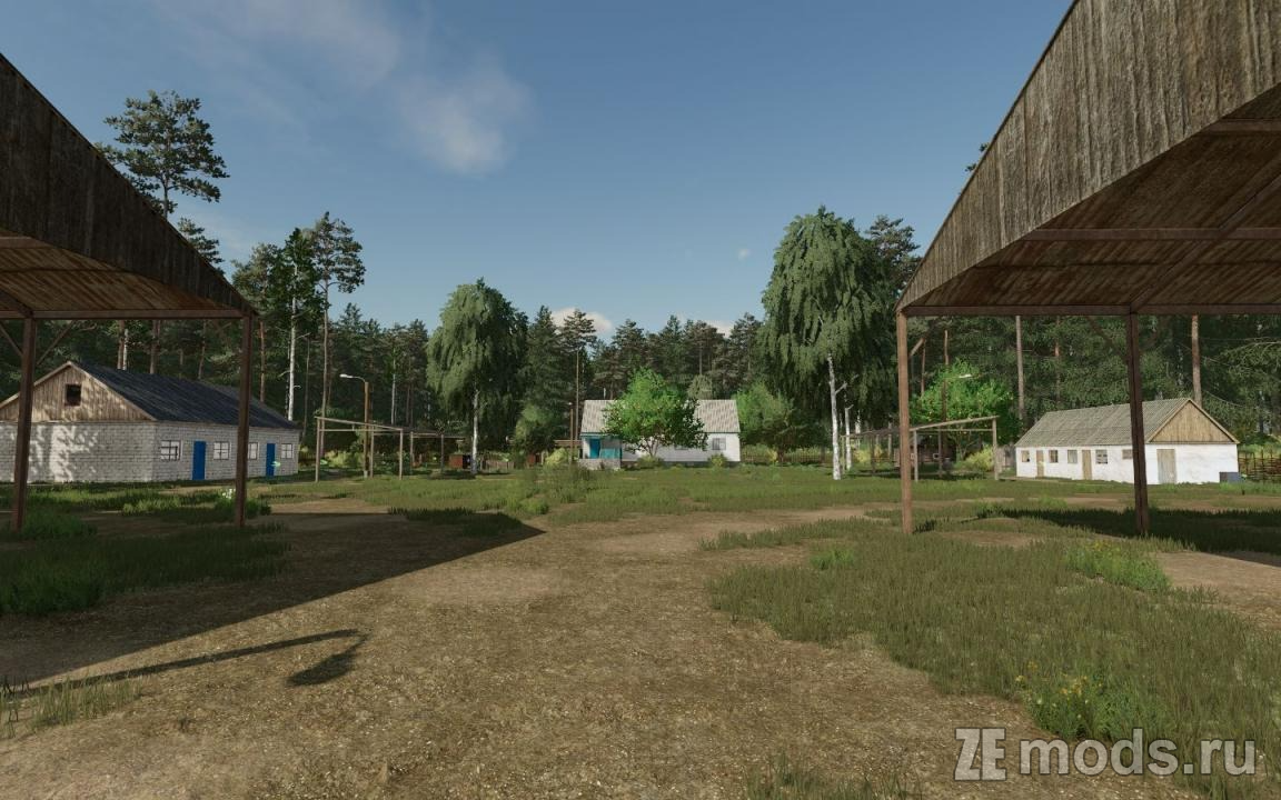 Мод Карта "Родная земля" (2.0) для Farming Simulator 22