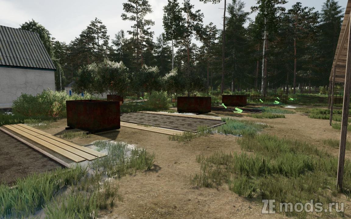 Мод Карта "Родная земля" (2.0) для Farming Simulator 22