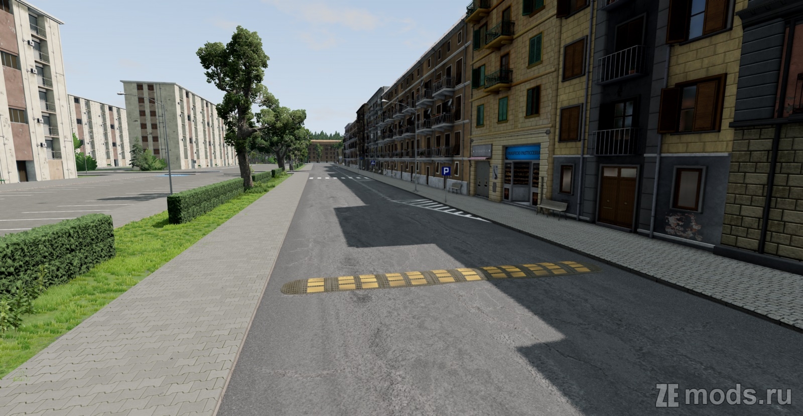 Мод Карта &quot;Poland&quot; (1.0) для BeamNG.drive (0.35.x)