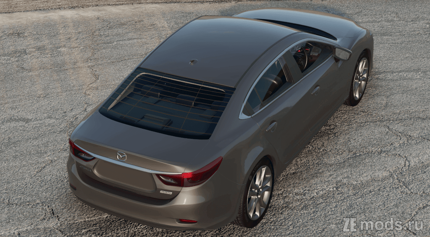 Мод Mazda Atenza Sedan (GJ) 2018 (1.0) для BeamNG.drive (0.35.x)
