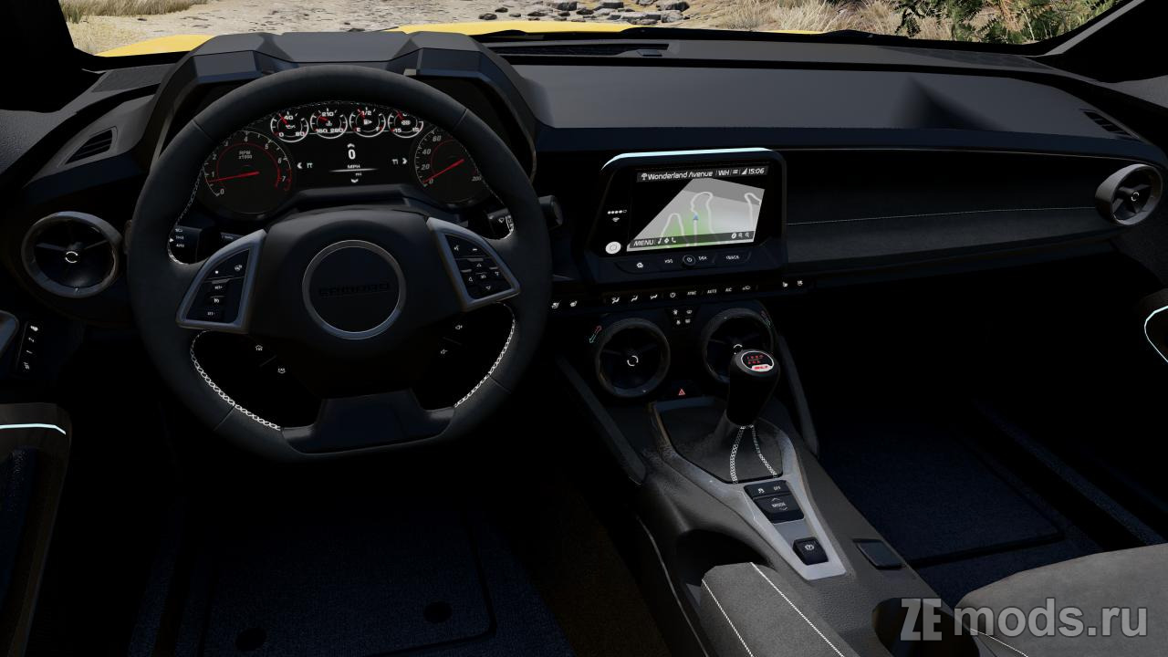 Мод Chevrolet Camaro (6th GEN) (1.0) для BeamNG.drive (0.35.x)