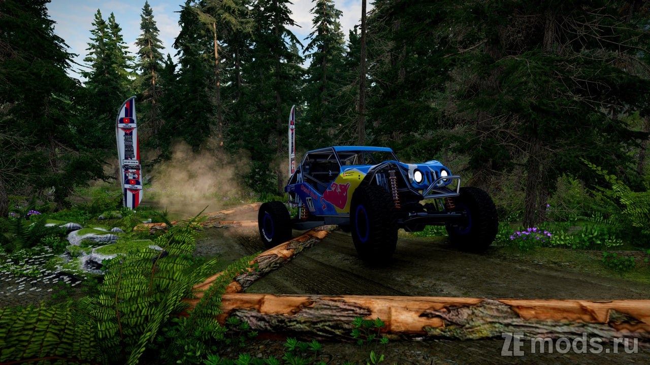 Карта "Mudstone Valley Ultra 4" (1.4) для BeamNG.drive (0.35.x)