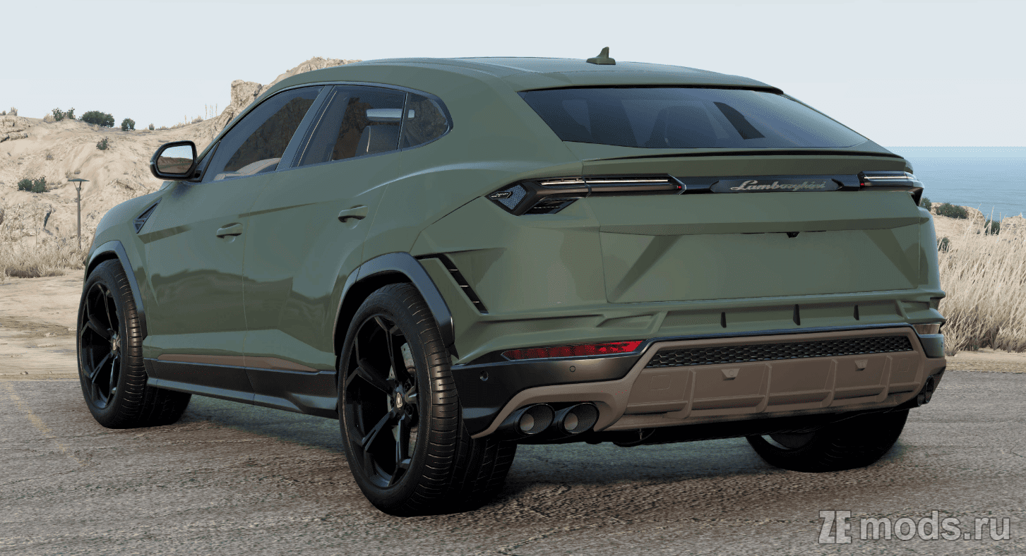 Мод Lamborghini Urus S (1.0) для BeamNG.drive (0.35.x)