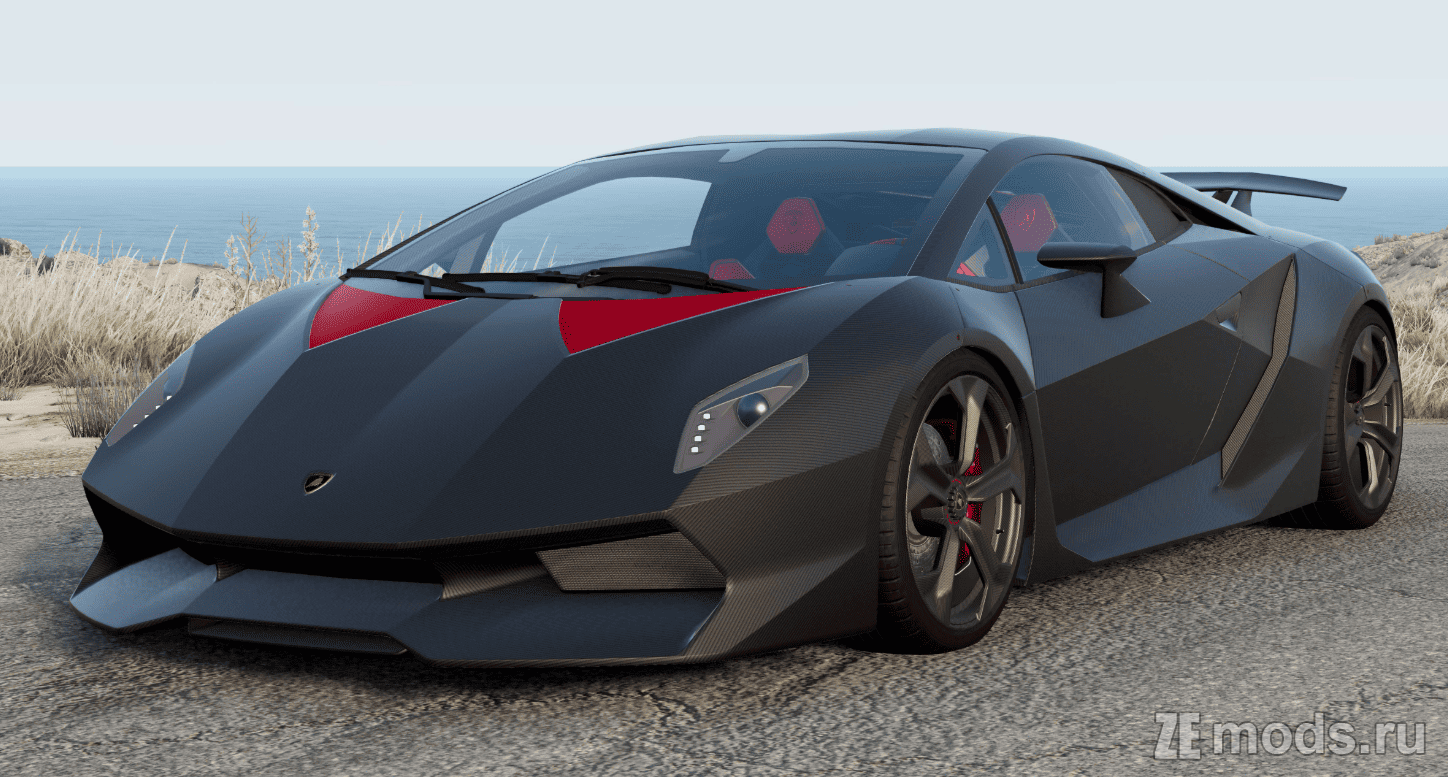 Lamborghini Sesto Elemento (2012) (2.0) для BeamNG.drive (0.35.x)