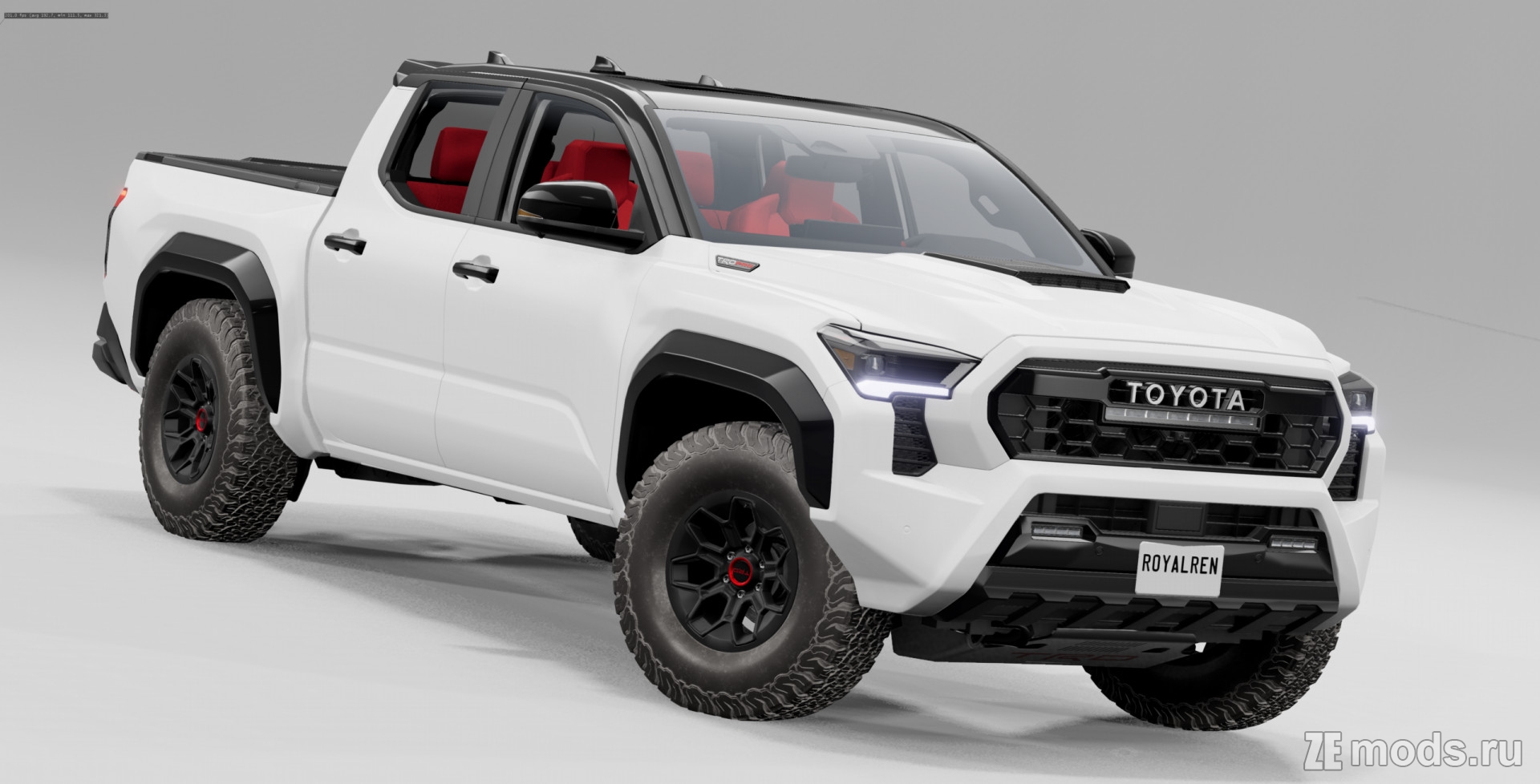 Toyota Tacoma TRD Pro (1.0) для BeamNG.drive (0.35.x)
