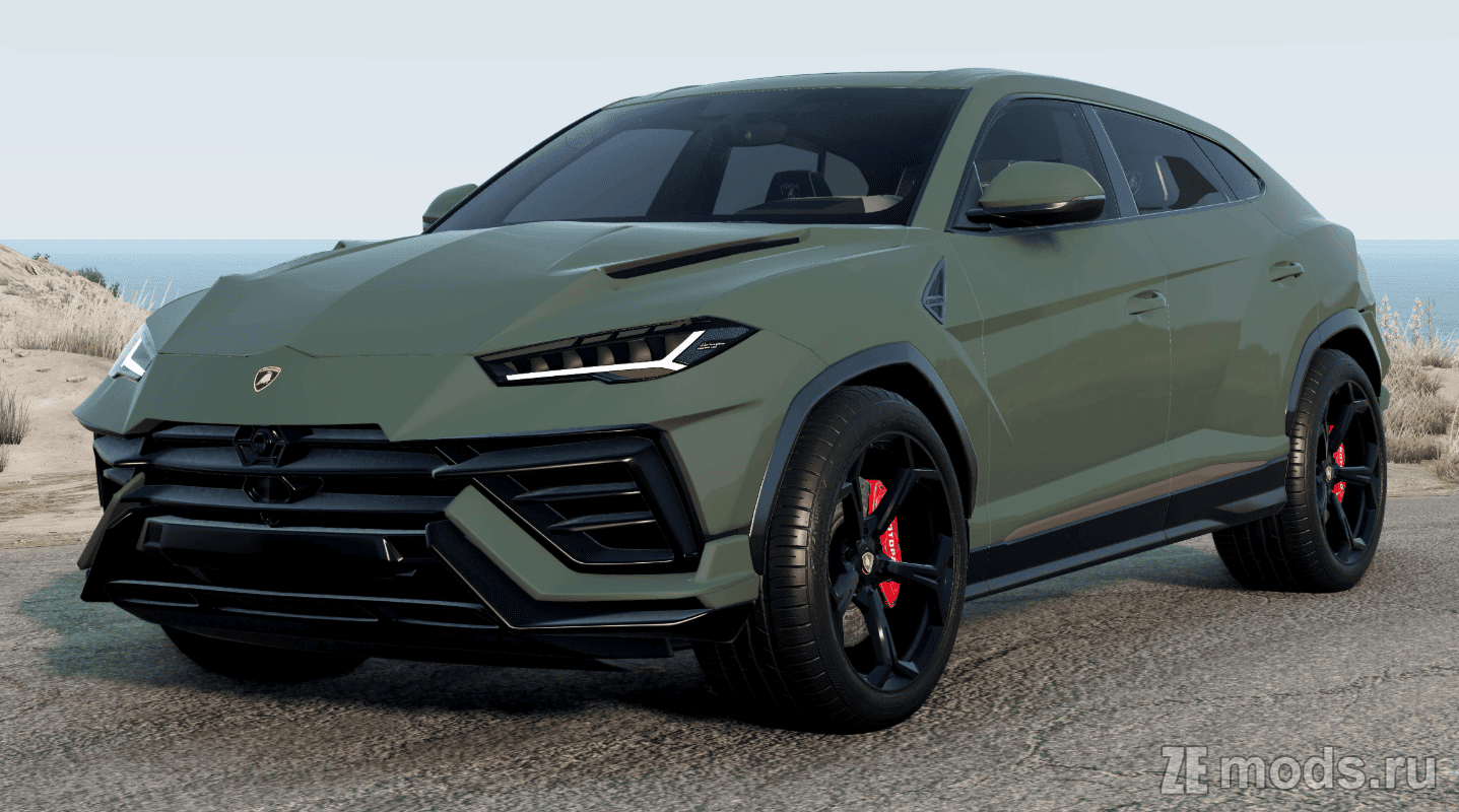 Мод Lamborghini Urus S (1.0) для BeamNG.drive (0.35.x)