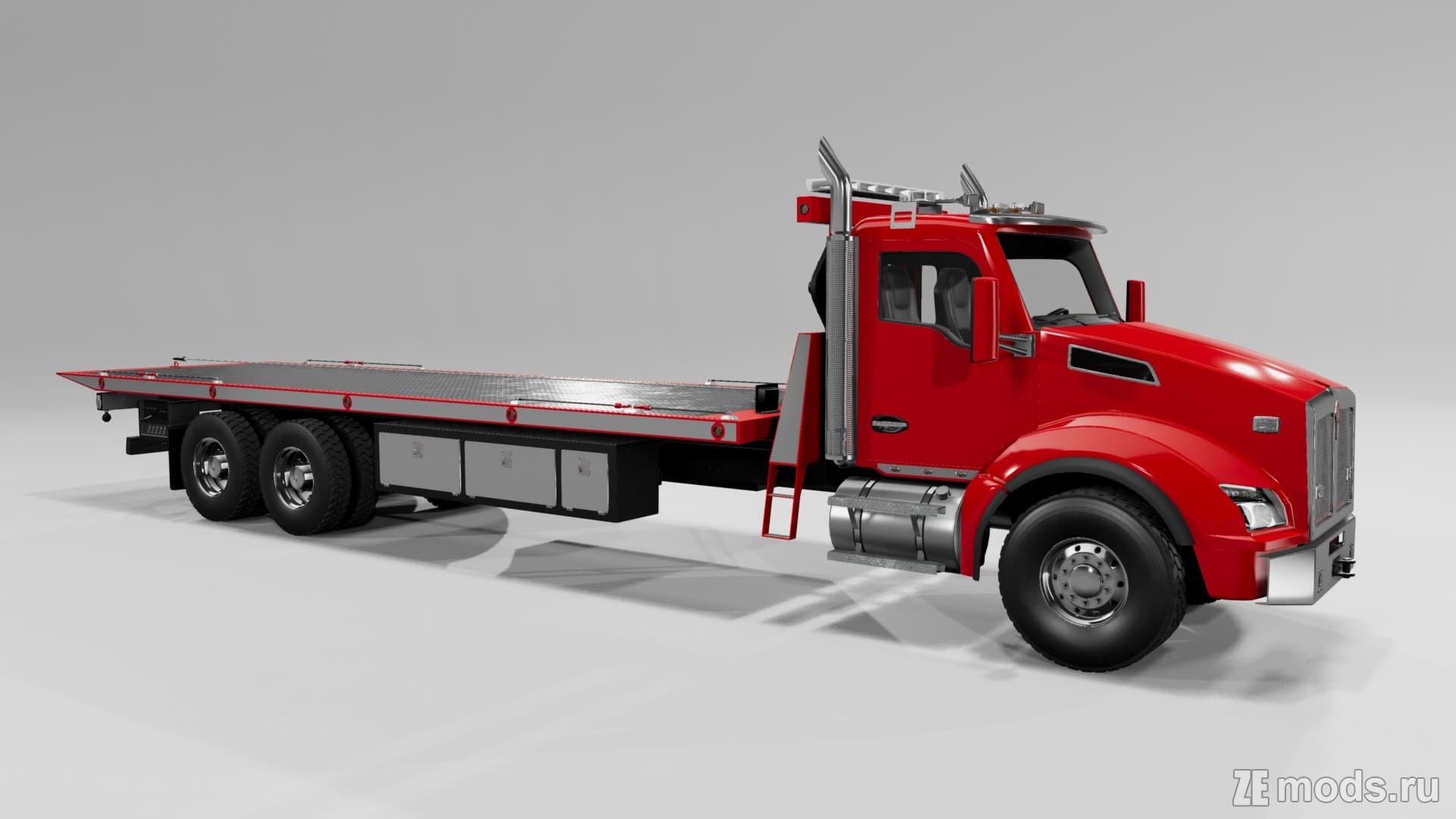 Мод Kenworth T880 (1.5) для BeamNG.drive (0.35.x)