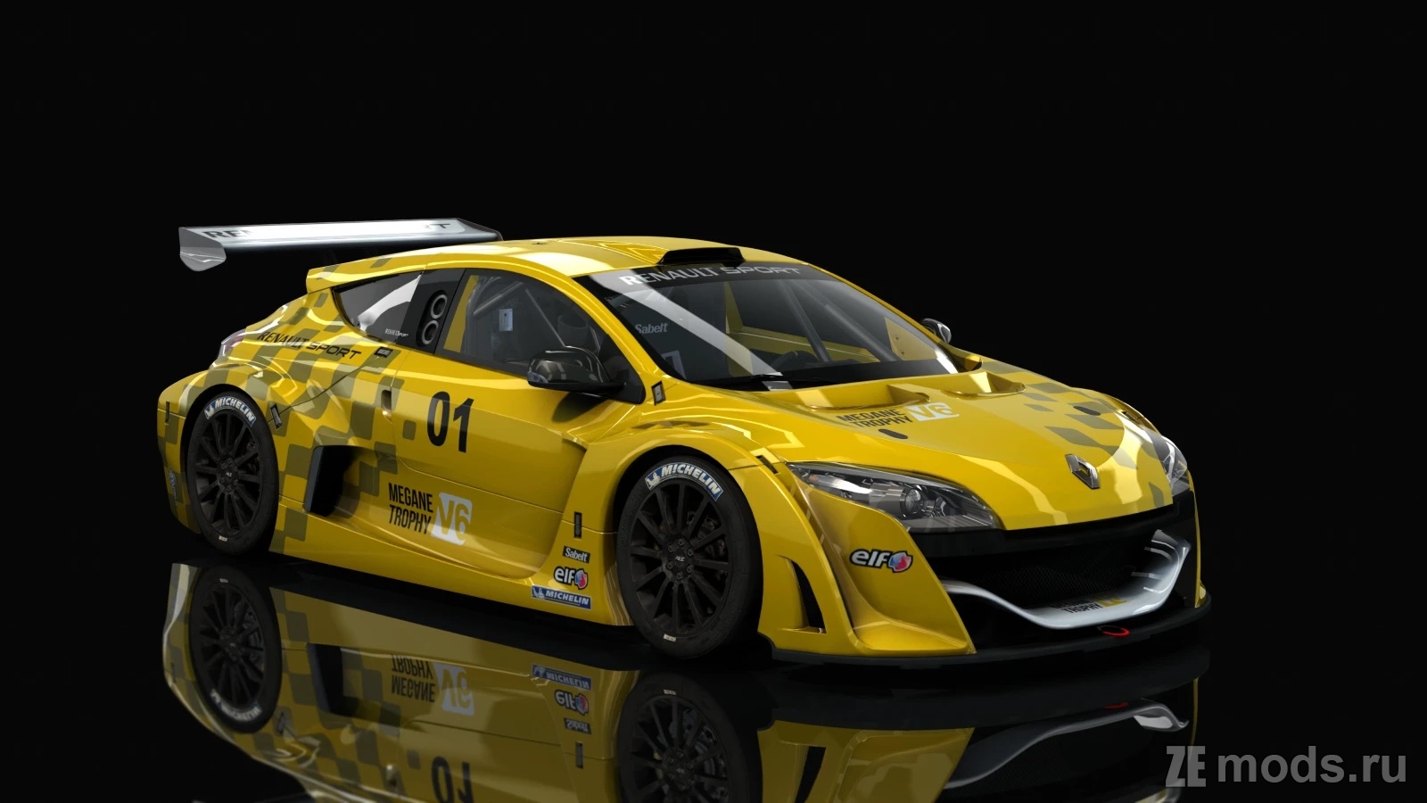 Eurocup Megane Trophy II V6 EVO3 (1.0) для Assetto Corsa