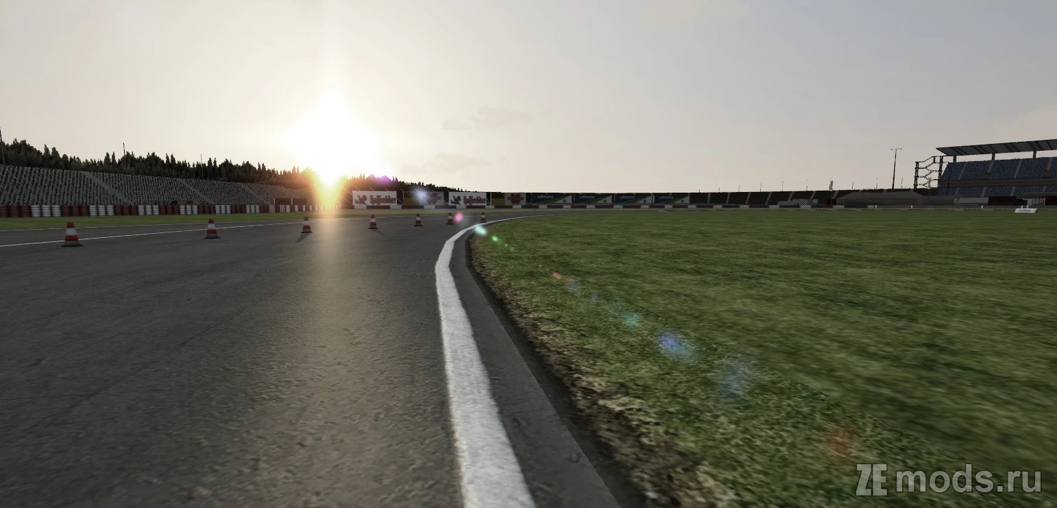 Карта Lausitz Eurospeedway (1.1) для Assetto Corsa