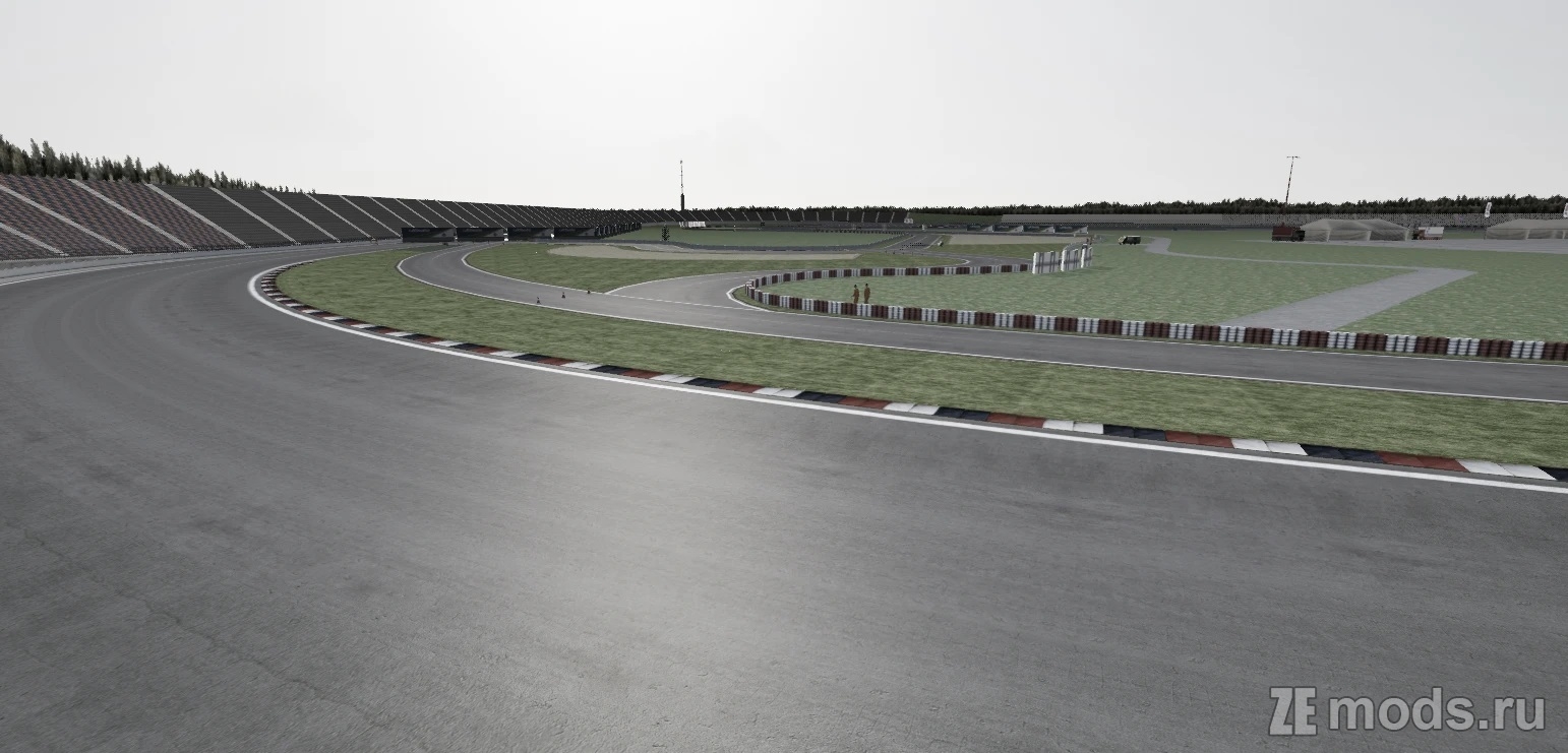 Карта Lausitz Eurospeedway (1.1) для Assetto Corsa