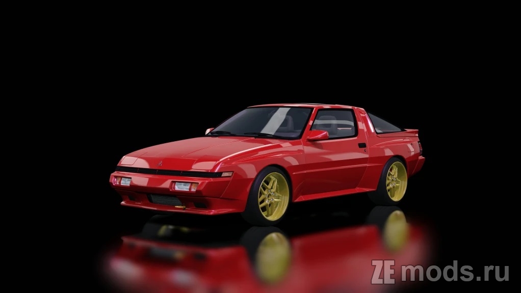 Мод Mitsubishi Starion (1.0) для Assetto Corsa
