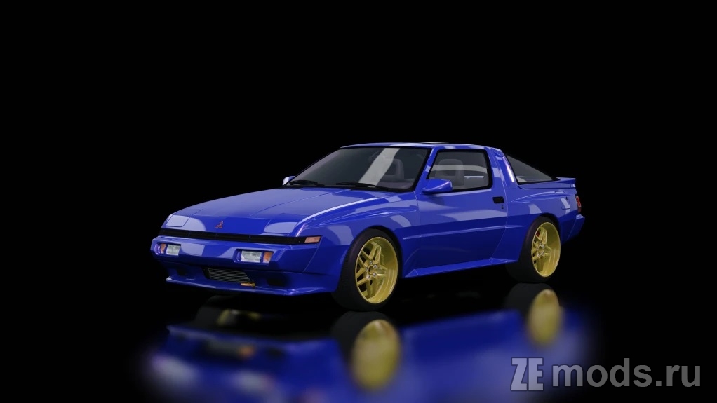 Мод Mitsubishi Starion (1.0) для Assetto Corsa