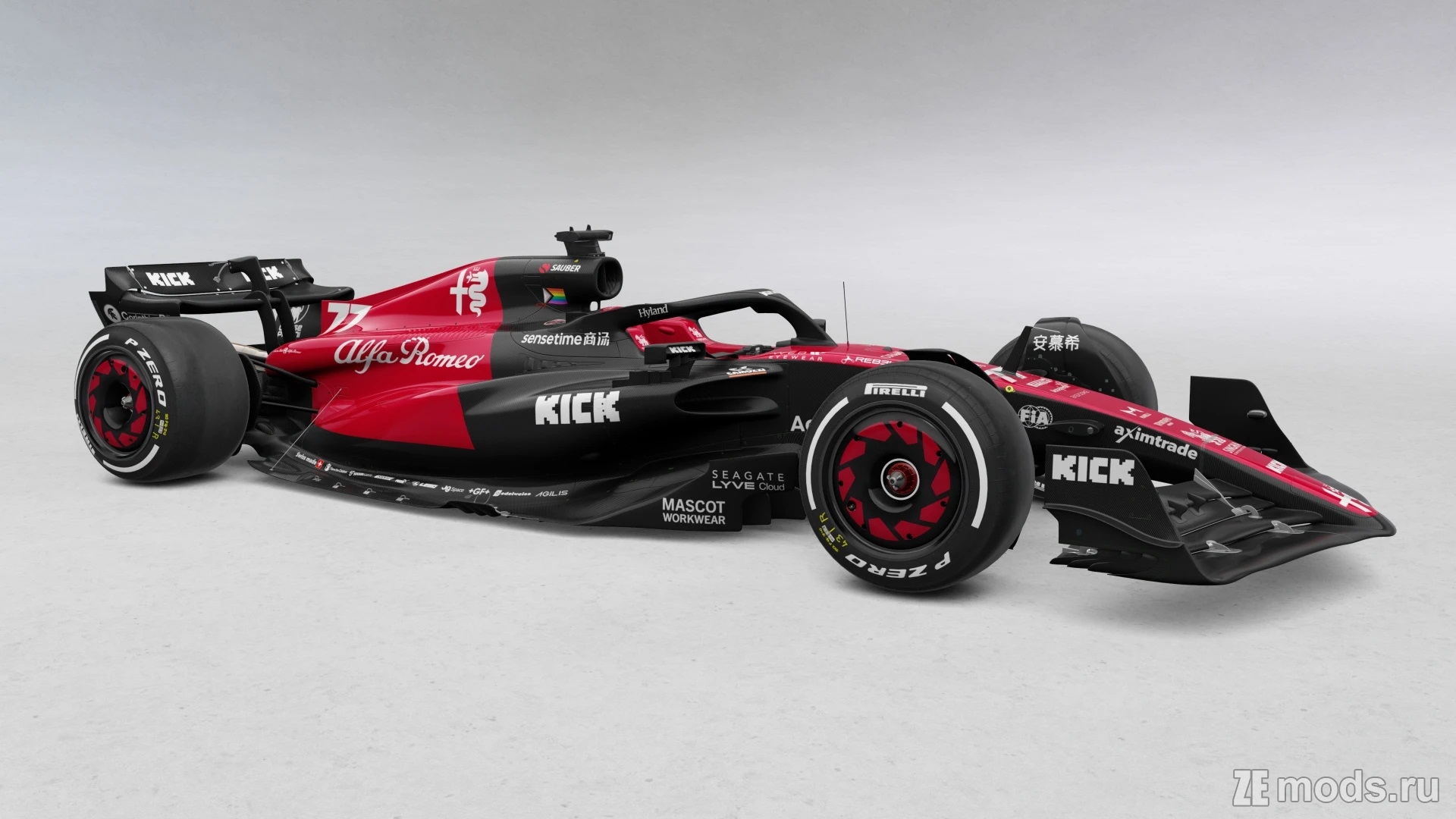 RSS Formula Hybrid 2023 Alfa Romeo C43 Livery (1.1) для Assetto Corsa