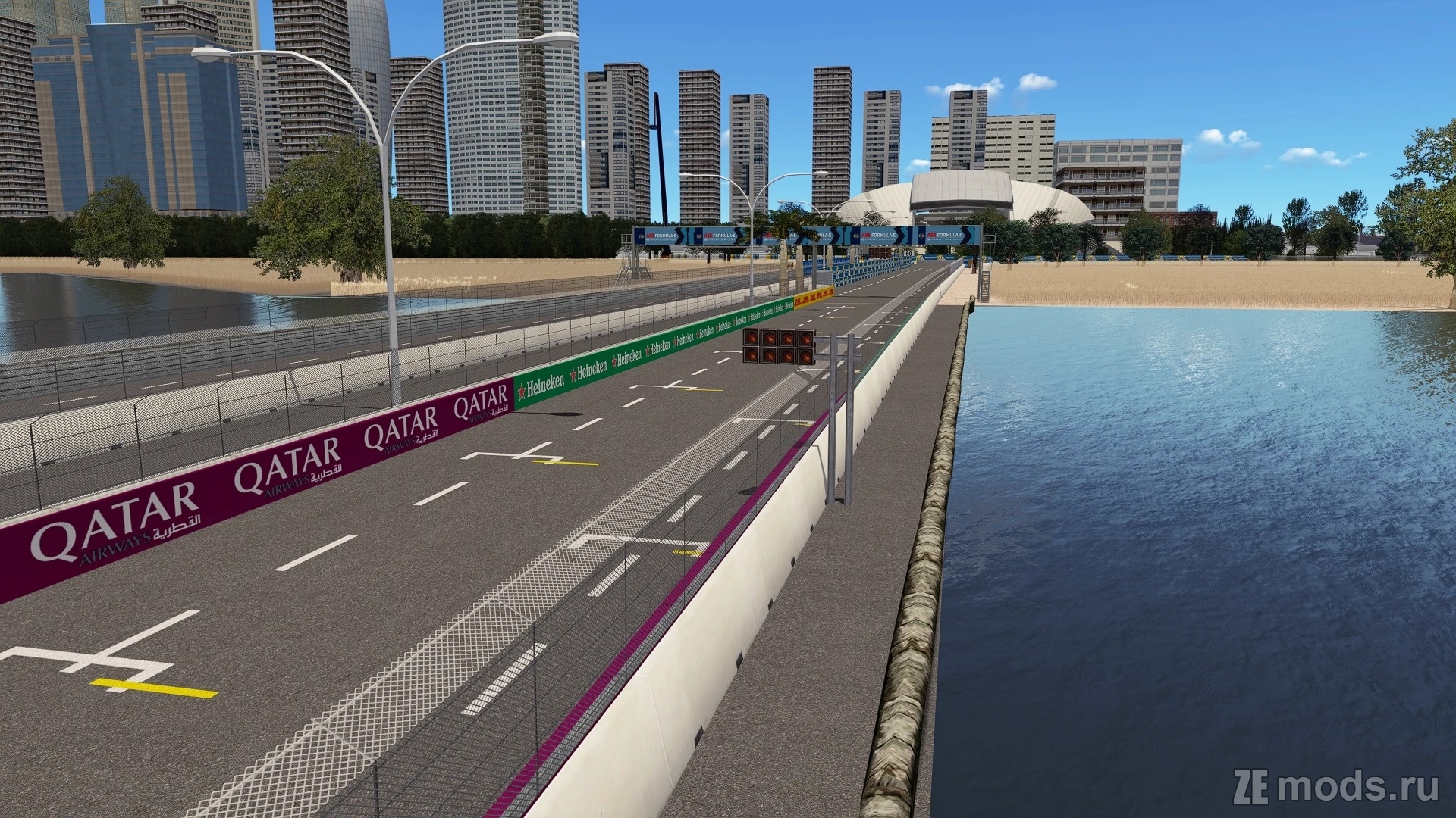 Карта "Sanya ePrix (Haitang Bay Circuit)" (1.0) для Assetto Corsa