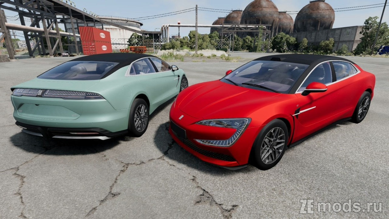 Мод BYD YangWang U7 (1.0) для BeamNG.drive (0.35.x)